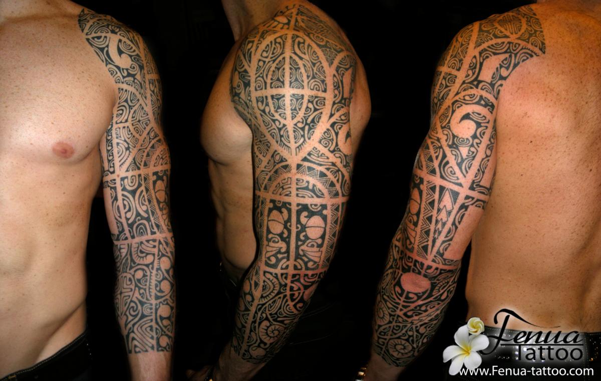 photo de tatouage polynésien